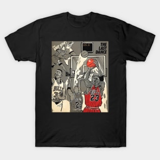 BASKETBALLART - MJ DANCE THE LAST DANCE T-Shirt